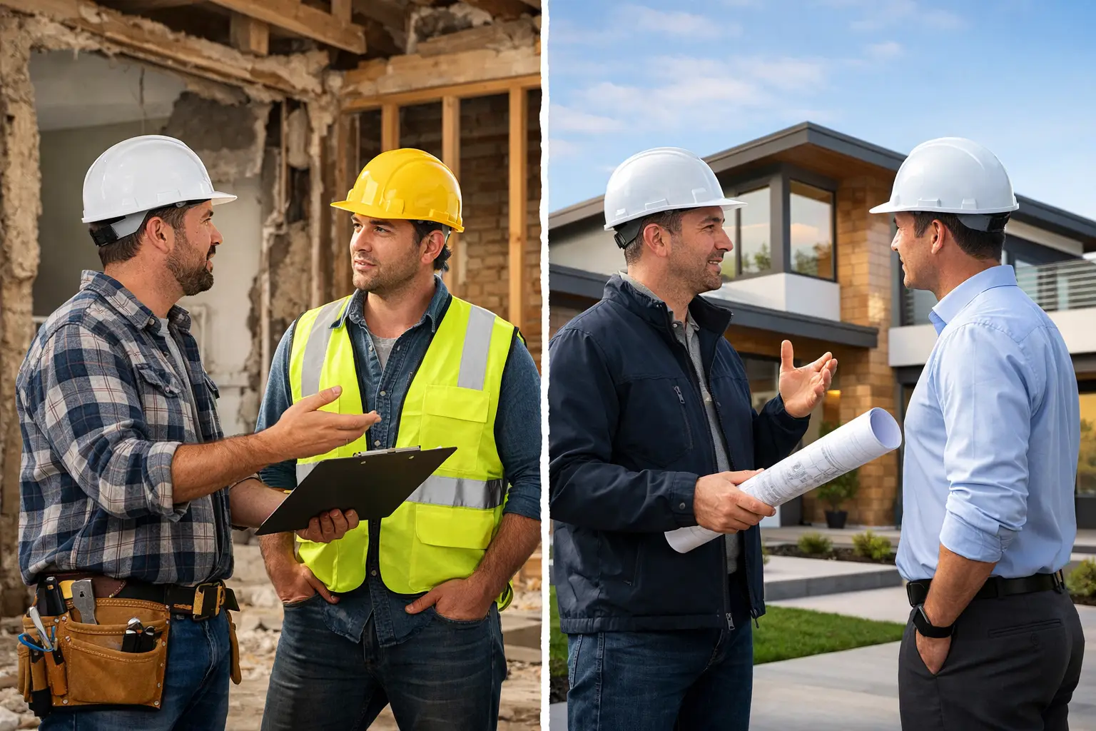 Renovation Contractor vs Builder: Key Differences
